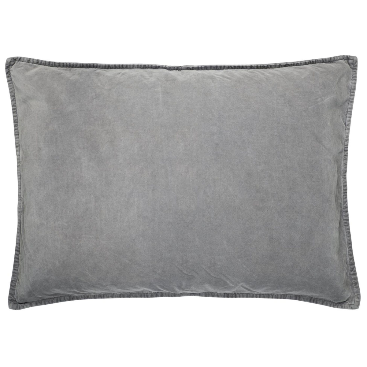 Kissenhlle Kissenbezug Samt Velour Smoke Grau 70x50cm Ib Laursen 6229 58