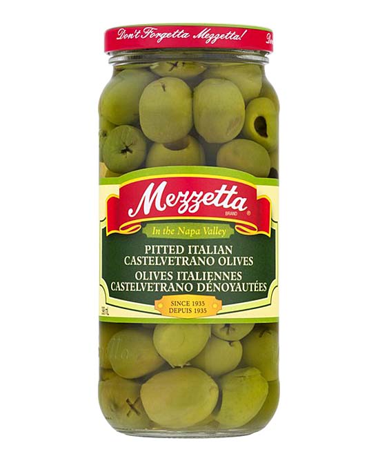Mezzetta  Vegetables  - 8-Oz. Pitted Castelvetrano Olives