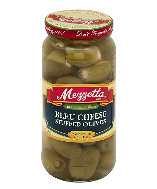 Mezzetta  Vegetables  - 9.5-Oz. Bleu Cheese-Stuffed Olives