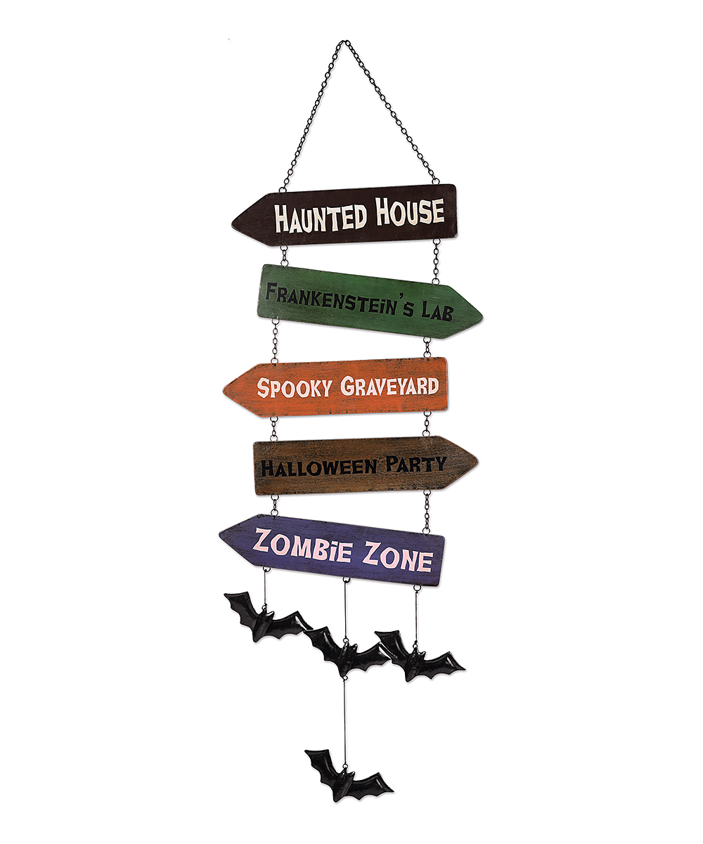 Sunset Vista Design Co., Inc.  Outdoor Wall Decor  - Halloween Hanging Sign Set