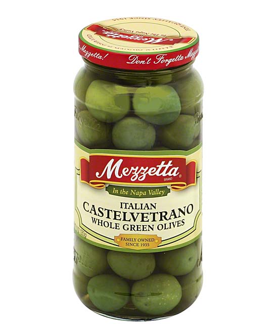 Mezzetta  Vegetables  - 10-Oz. Castelvetrano Whole Green Olives