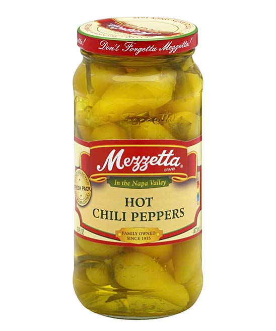 Mezzetta  Vegetables  - 16-Oz. Hot Chili Peppers