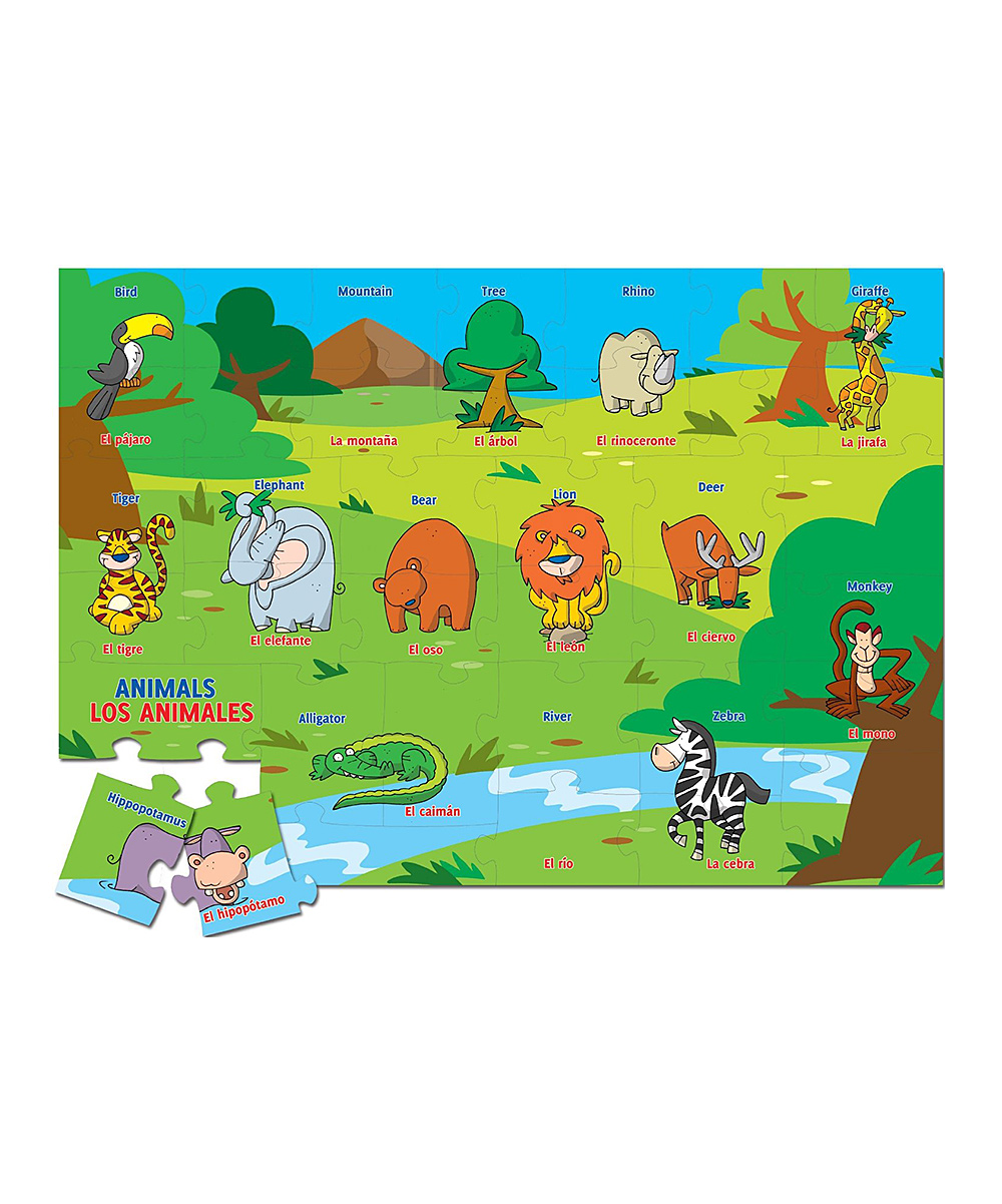 Ingenio Bilingual Learning Puzzle Animals