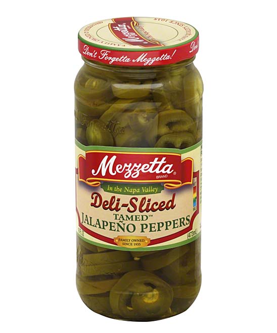 Mezzetta  Vegetables  - 16-Oz. Deli-Sliced Jalapeno Peppers
