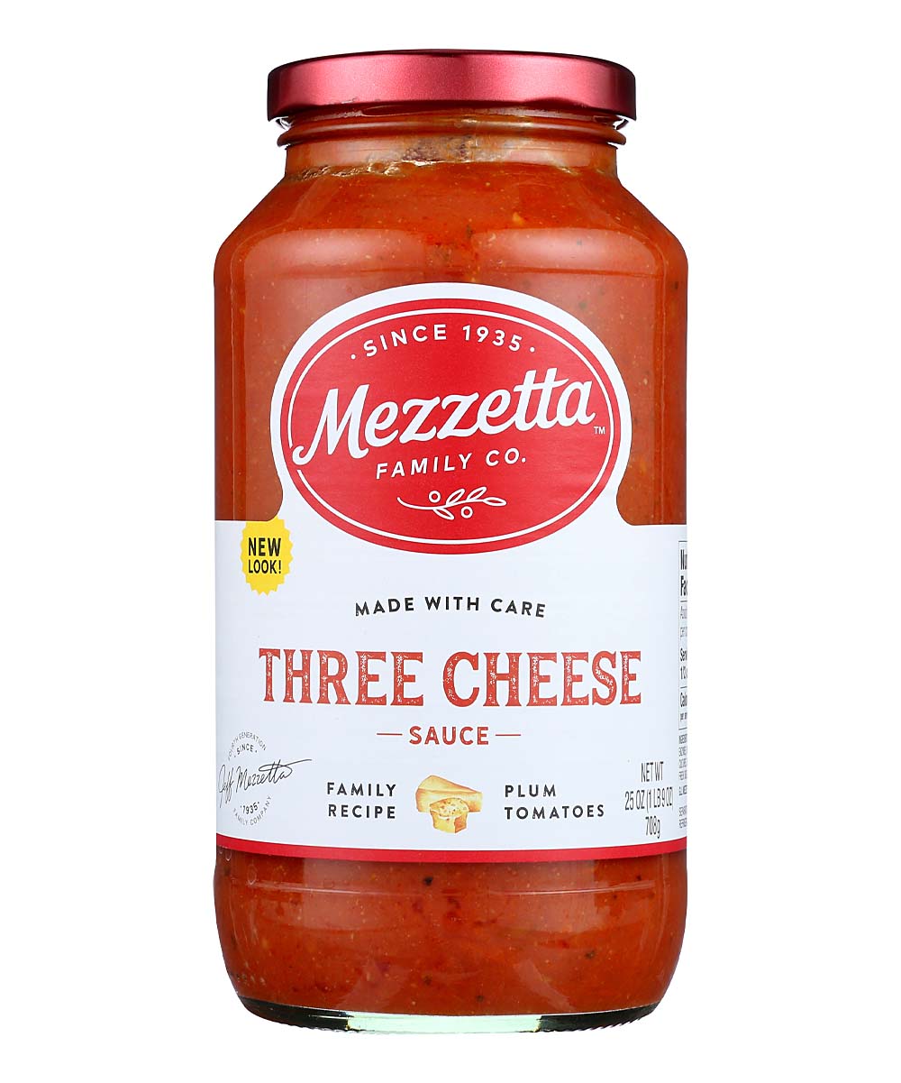 Mezzetta  Vegetables  - 25-Oz. Three Cheese Marinara Sauce