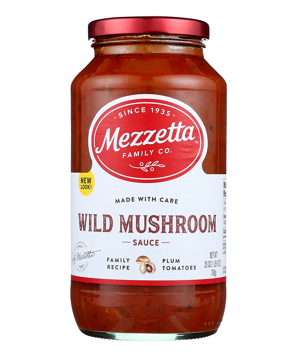 Mezzetta  Vegetables  - 25-Oz. Wild Mushroom Pasta Sauce