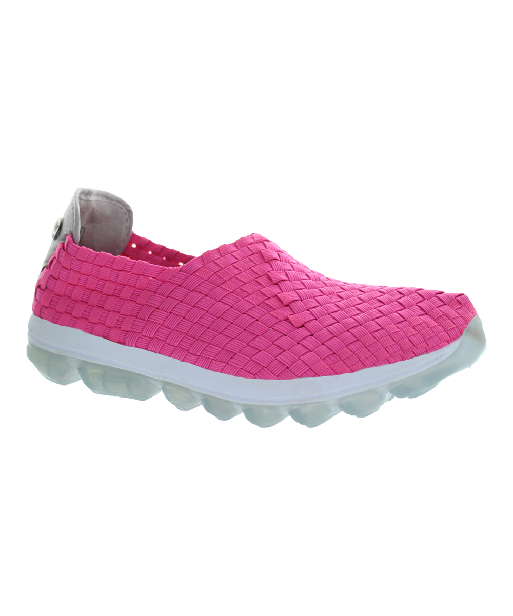 Bernie Mev Women's Sneakers HOT - Hot Pink Gummies Gem Slip-on Sneaker - Women