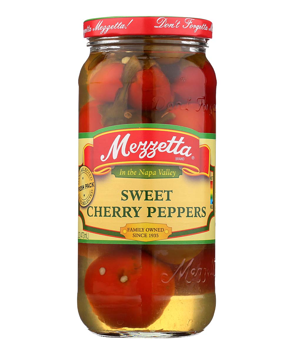 Mezzetta  Vegetables  - 16-Oz. Sweet Cherry Peppers
