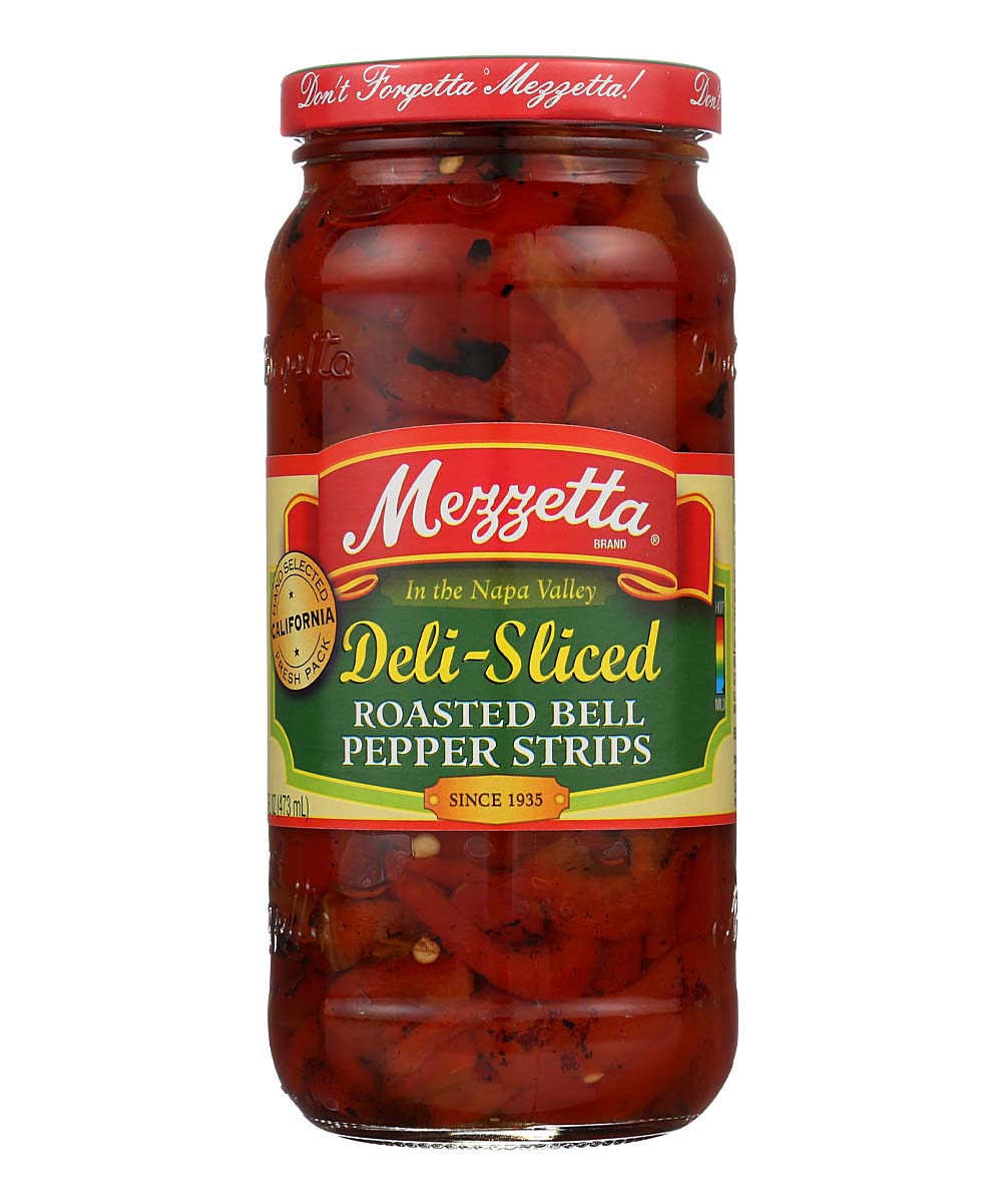 Mezzetta  Vegetables  - 16-Oz. Roasted Bell Pepper Strips