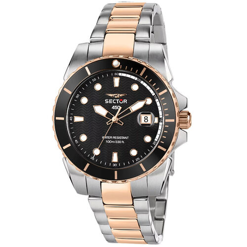Sector 450 Two Tone Date Watch