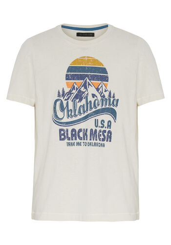 Oklahoma Jeans T-Shirt Kendry Boys, T-Shirt, Regular Fit, GOTS, 11-0701 Whisp White, 146/152