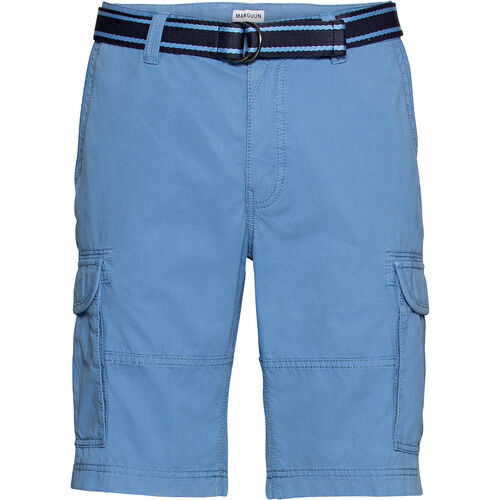 MANGUUN Cargo-Bermudas, Grtel, Taschen, Fr Herren, 0700 Blue, 36
