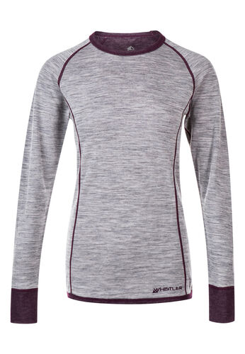 Whistler Ski- Und Sportunterhemd BRANDI Mit Hohem Merinowolle-Anteil, 4081 Potent Purple, 42