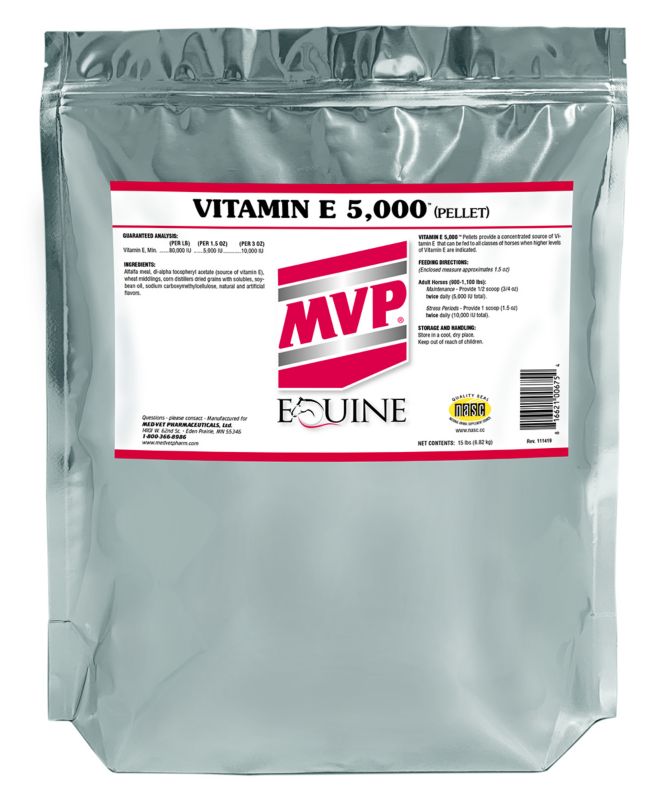 MVP Vitamin E 5000 Pellets 15 Lb
