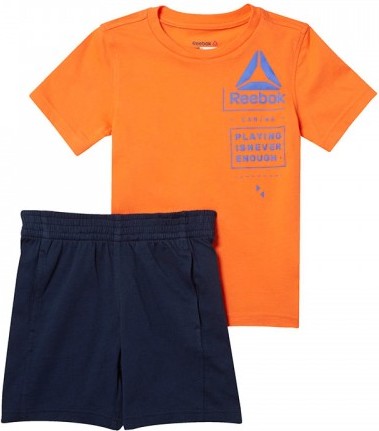 Reebok Sets B Es Ss Set Niño Naranja Talla De Ropa 4 años