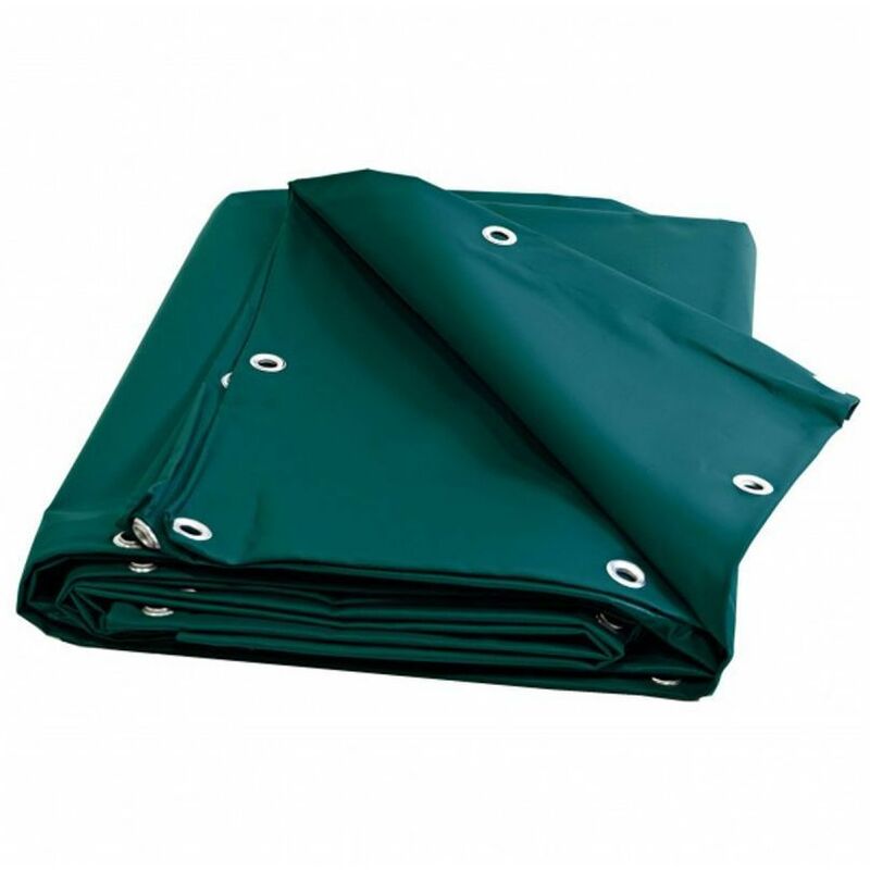 Univers Du Pro - Bâche Type Camion 8 X 5 M Verte 680 G/m2 PVC Bâche étanche