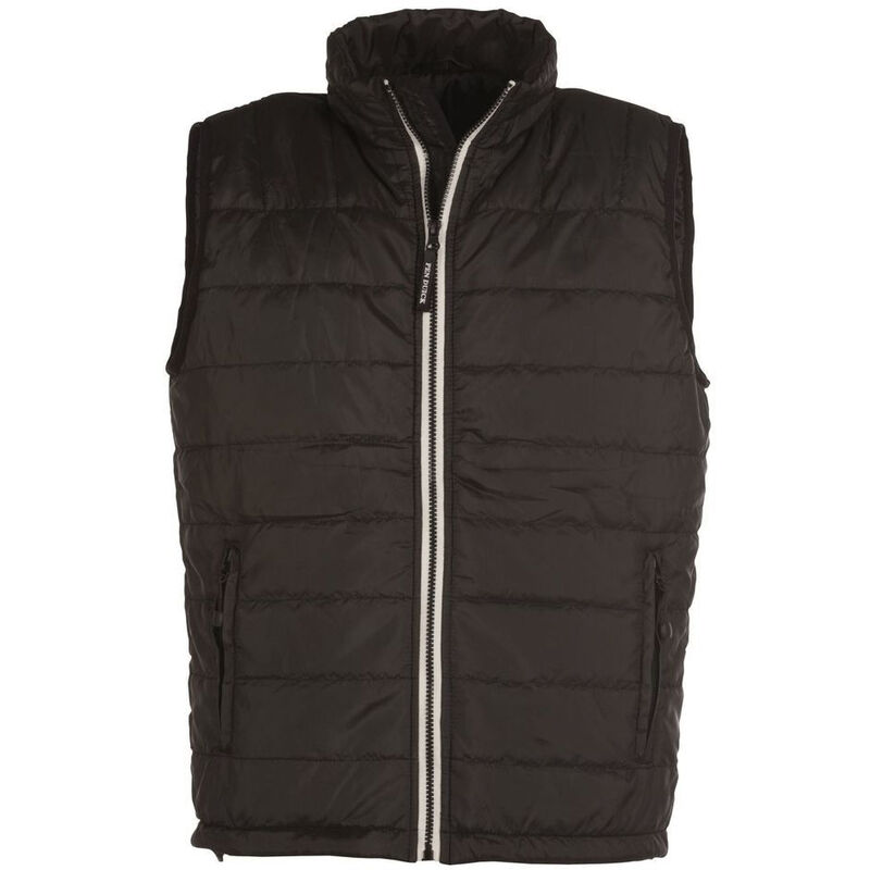 Doudoune Sans Manches Bodywarmer Pen Duick City Men Noir / Blanc 3XL