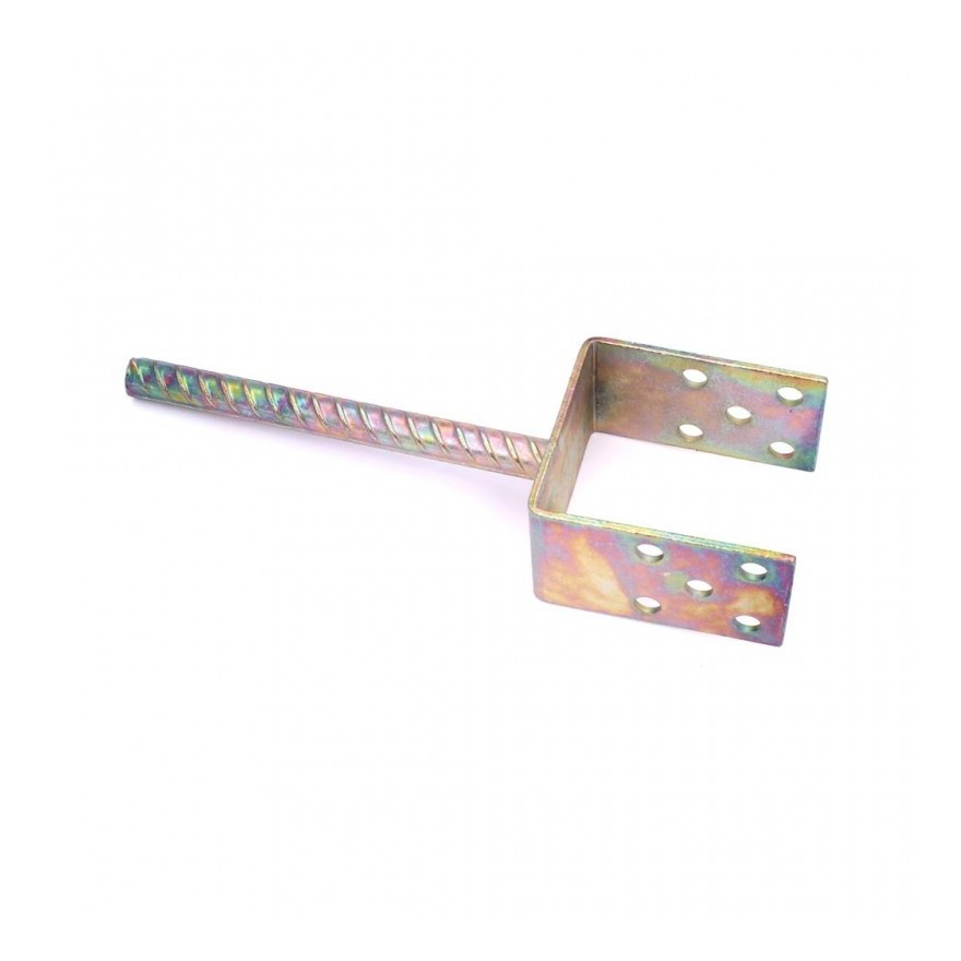 Base De Colonne Y 80mm Tige Zinc PS80U