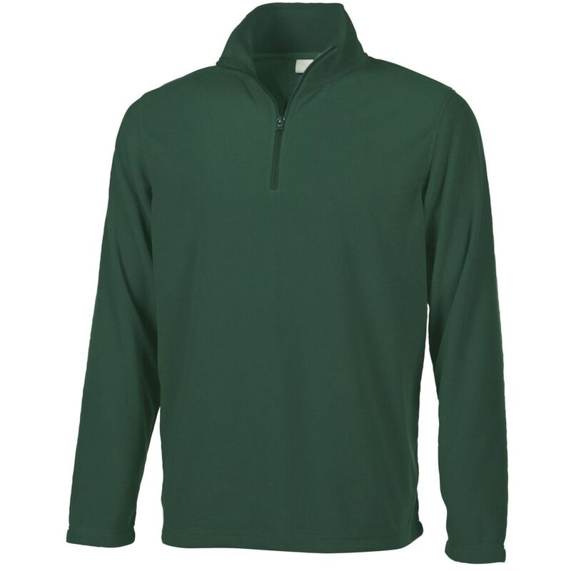Micro Polaire De Travail Col Zippé Nordic Pen Duick Vert Foncé L