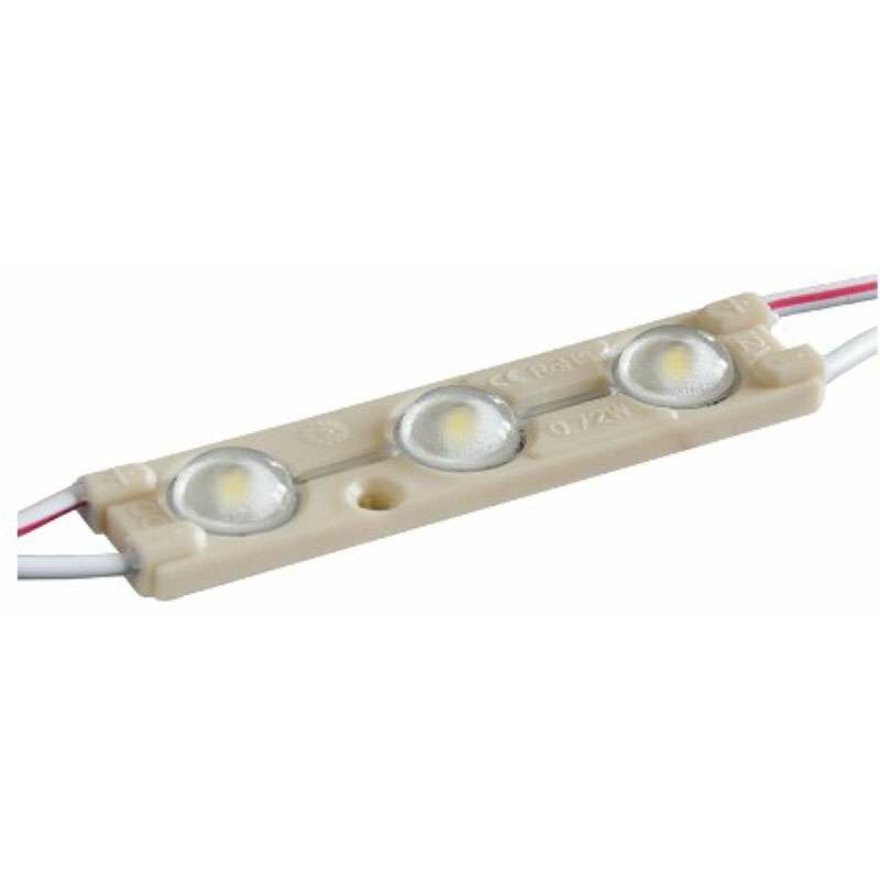 Module LED 0,72W DC12V IP67 Pour Caissons Lumineux Rouge