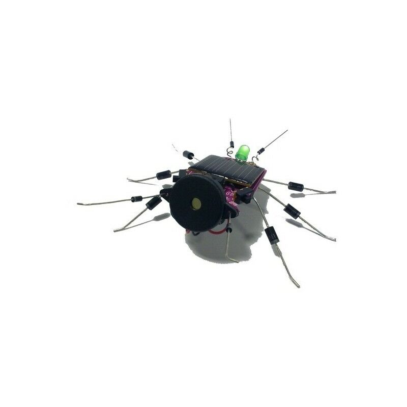Whadda WSAK185 Solar Bug with Cricket Chirp Sound Build Your Own Kit
