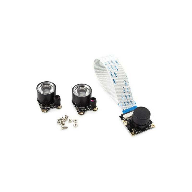 Whadda WPI408 Camera Module with 2 Ir Lights for Raspberry Pi®