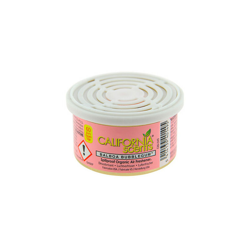 Désodorisant Canette - Bubble Gum - 42 Gr - - California Scents