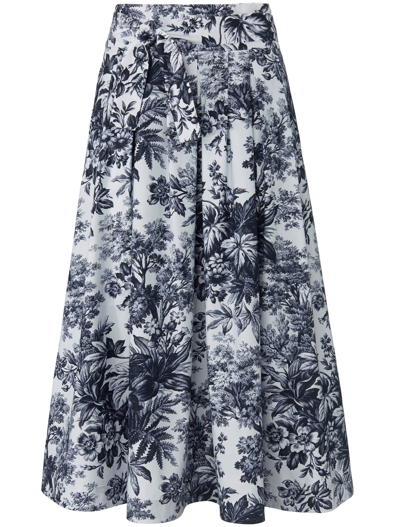 La Jupe 100% Coton  Windsor Bleu Taille 40