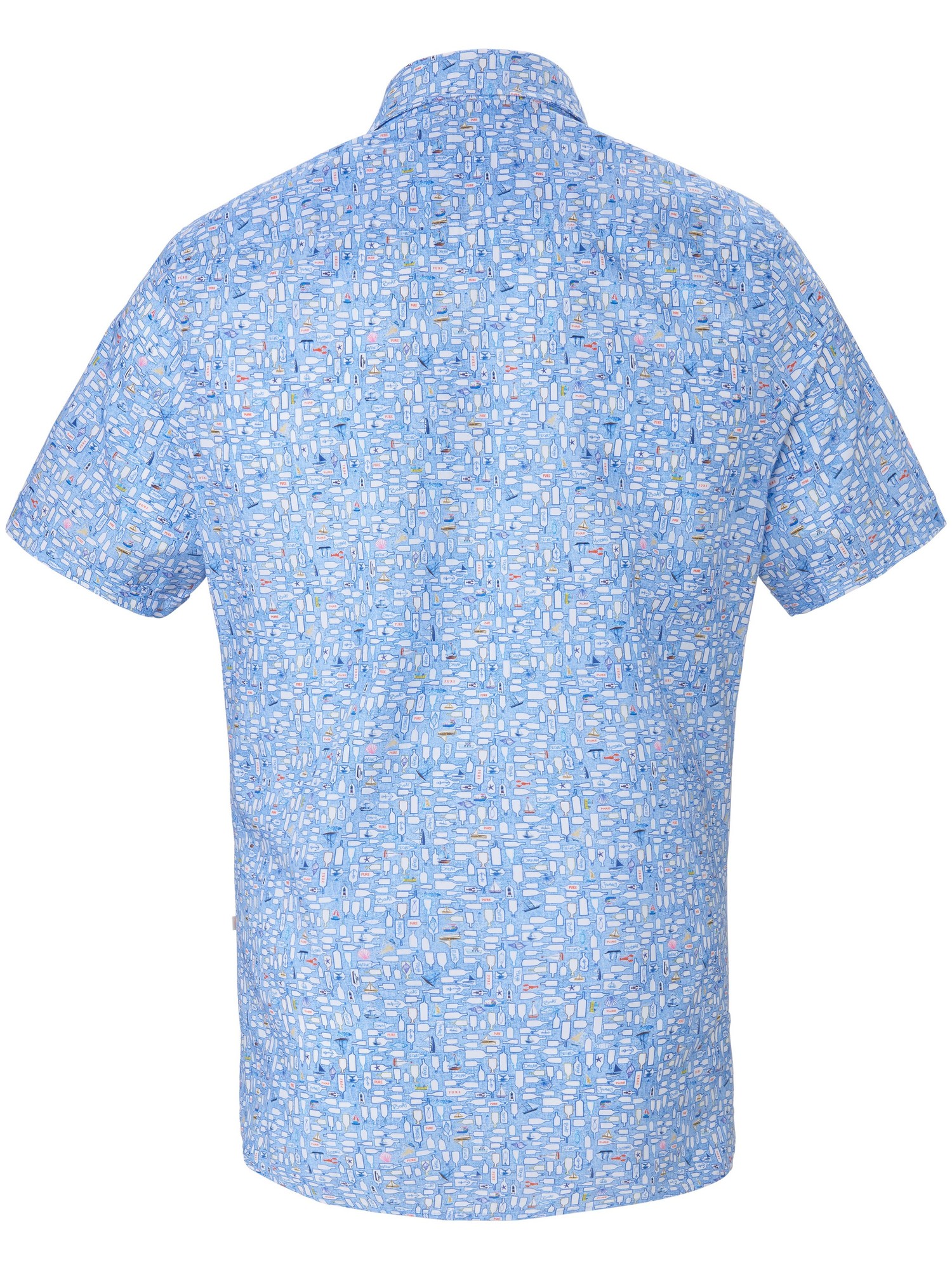 La Chemise 100% Coton  Pure Bleu Taille 45/46 thumbnail