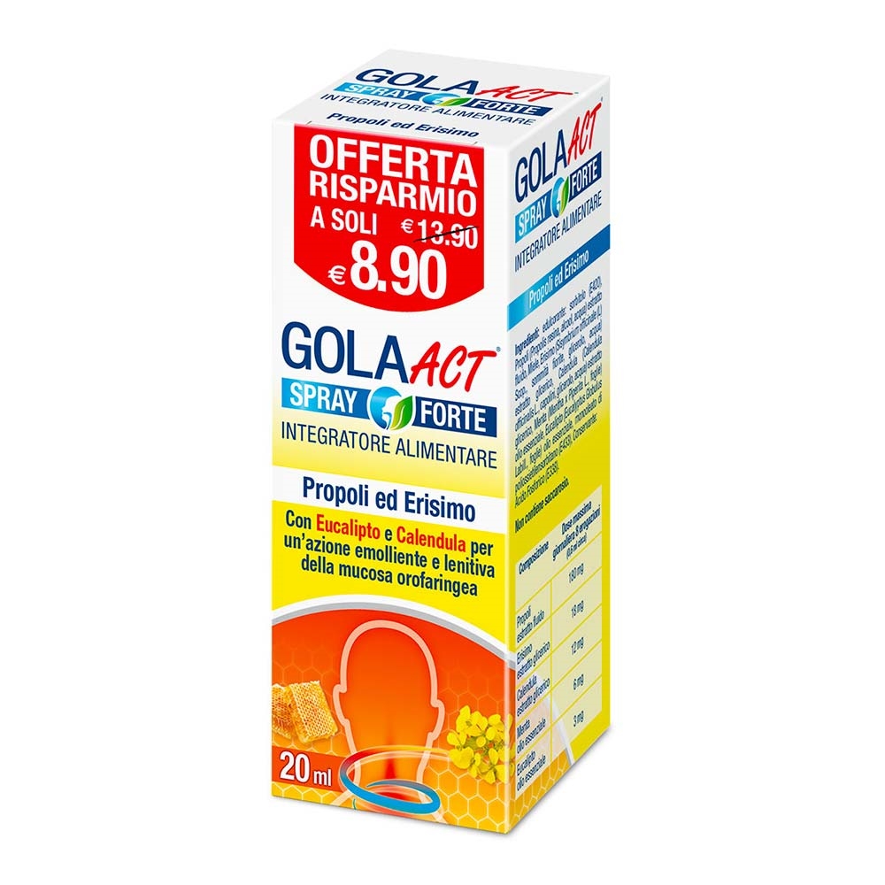 Gola Act Spray Forte Propoli Er Erisimo