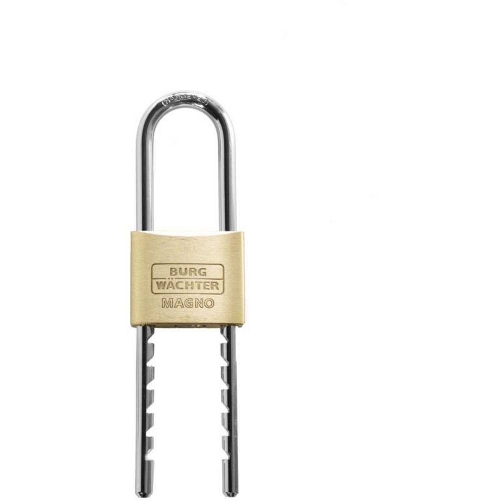 Burg Wächter 400E HB 50 Flex Padlock Brass Body Adjustable Height