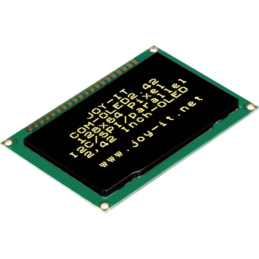 Joy-it OLED 2.42 Inch 128X64 Pixels Display with 4 Interfaces