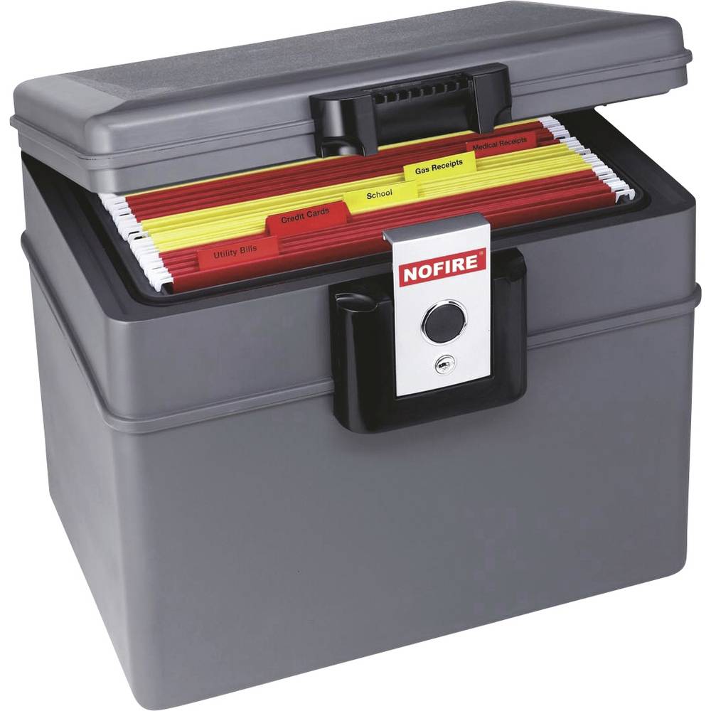 NOFIRE FA-2037FE Fireproof Box Fire & Waterproof Locks with Keys