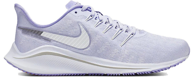 Nike WMNS Air Zoom Vomero 14 'Amethyst Tint' Womens Amethyst Tint/White Marathon Running Shoes AH7858-500 (Size: US 5)