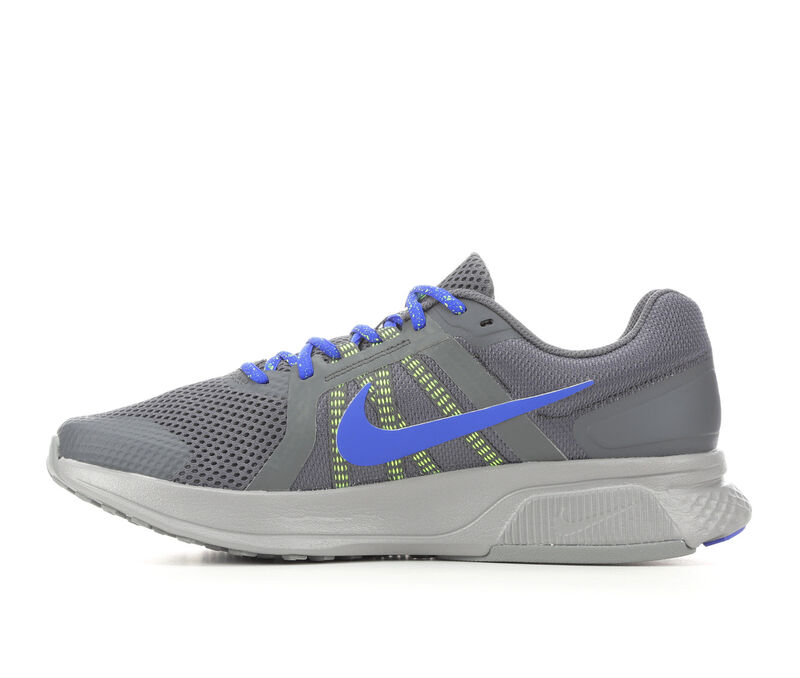Men's Nike Swift 2 Running Shoes in Grey/Blue/Volt Size 10 Medium thumbnail
