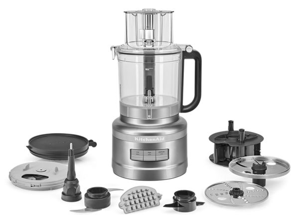 KitchenAid® Food Processor W/ Dicing Kit, Silver, 13 Cups