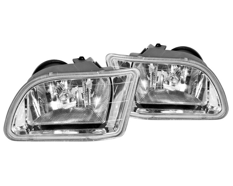 Winjet WJ30-0134-09 Clear OEM Style Fog Lights Honda Odyssey 03-04