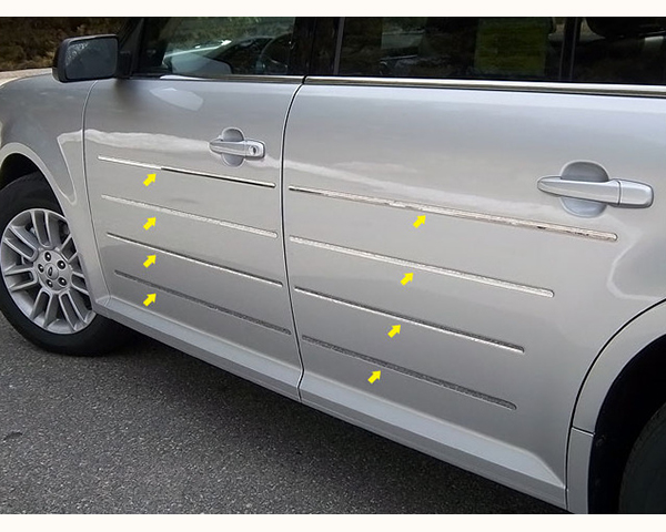 Quality Automotive Accessories 16-Piece 0.5-Inch Width Accent Trim Ford Flex 2014