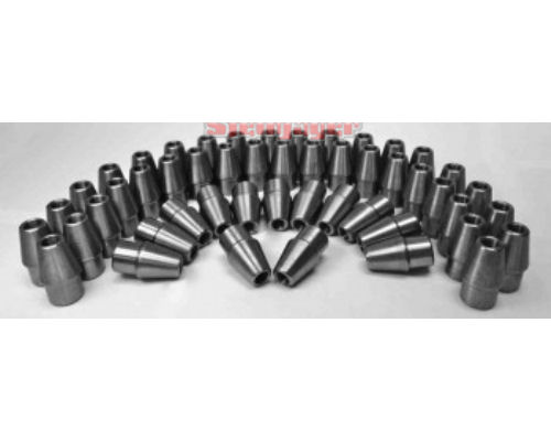 Steinjager J0015261 50 Pack WTF-8R-0.855 0.5-20 RH 4130 Chrome Moly Weldable Thread Bung Fits 1.000 OD X 0.065 with Tubing