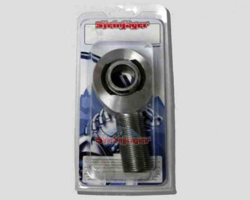 Steinjager J0028996 1 Pack SJ-MXM-12-8 0.75-16 RH X 0.5 Bore 4130 Chrome Moly Spherical Rod Ends Bearing Bright Chrome Finish