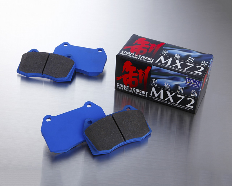 Endless EP 461/EP 462 MX72 F/R SET Front/Rear Set Brake Pad MX72 Infiniti FX 50 09-12