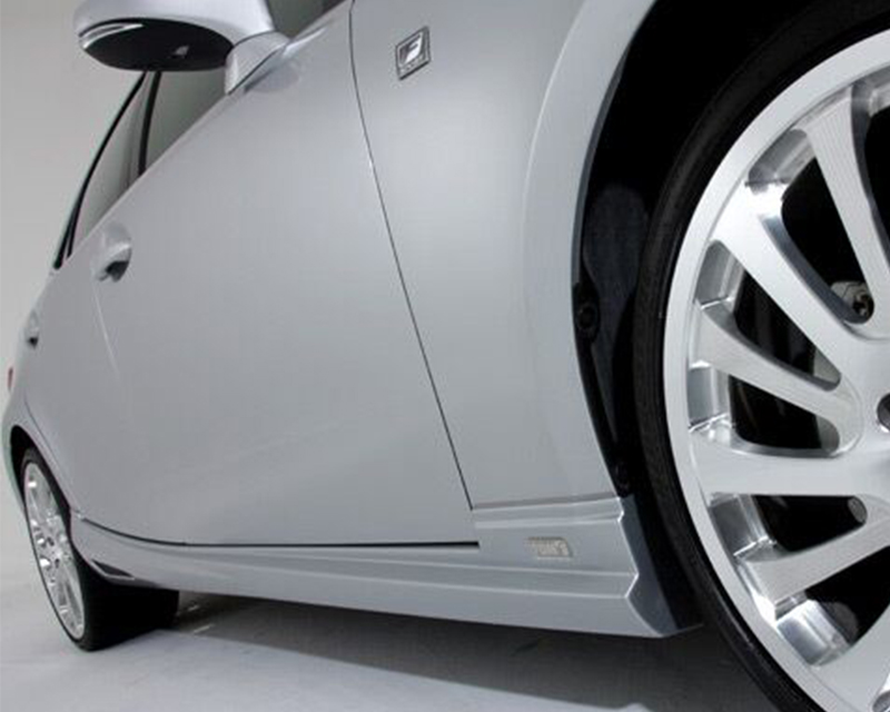Tom's Racing 51082-TAE30-S2 Sonic Titanium Metallic Side Skirts Lexus IS300 16-17