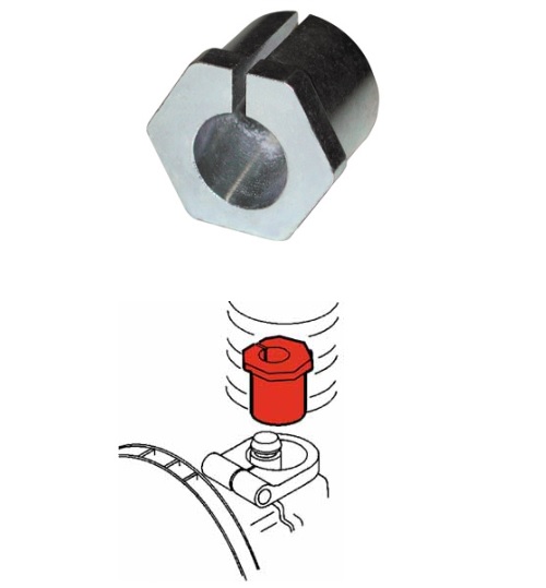 SPC Performance 23191 2-3/4 Deg. Camber/Caster Sleeve