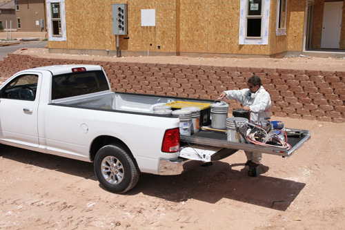 CargoGlide CG1500-9546 Slide Out Cargo Tray 1500 LB Capacity 65 Percent Extension for Most 8FT Service Bodies CargoGlide CG1500-9546