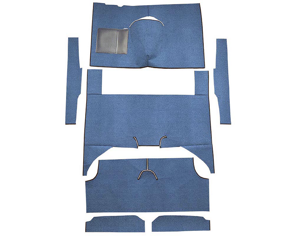 Custom Floor Carpet Ford Falcon 1960-1965 Complete Set Auto Custom Carpets 1128-230-1220000000