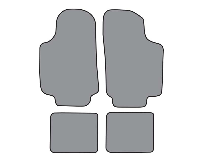 Custom Floor Mat Ford Escort 1981-1986 Complete Set Auto Custom Carpets 8835-160-1150000000