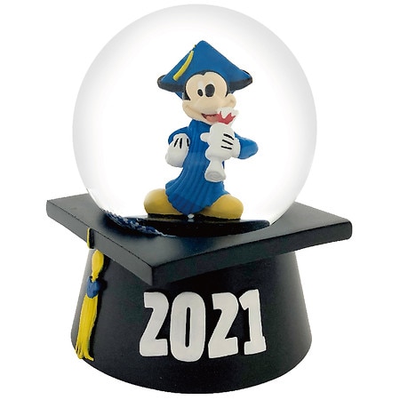 Disney Mickey Graduation Waterglobe - 1.0 Ea