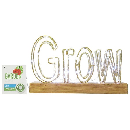 Festive Voice Grow Wire Frame Light - 1.0 Ea