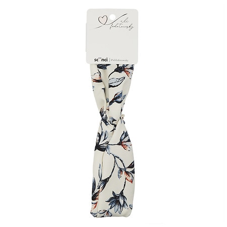Scunci X Ali Fedotowsky Floral Knotted Headwrap - 1.0 Ea