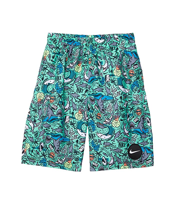 Nike Kids Shark Party 8 Volley Shorts (Little Kids/Big Kids)